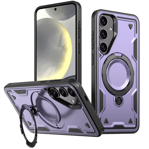 Hard Case with MagSafe Ring, Fully Rotative for Samsung Galaxy A56 - Purple