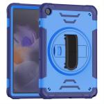 Hard Shockproof Defender With Hand Strap Case for Samsung Galaxy Tab A7 8.7'' Lite (T220) - Blue