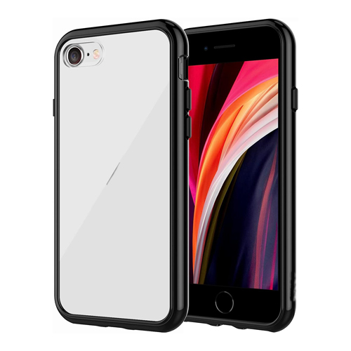 Hard TPU Case for Apple iPhone 7/8/SE (2020)/SE (2022) - Black
