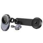 Hoco 2 in 1 Magnetic Phone & Watch Car Holder with Wireless Fast Charging HW28 - Black