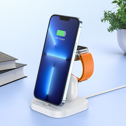 Hoco 3 in 1 Charger CW43 - White