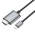 Hoco Adapter Lightning to HDMI UA27 - Metal Gray