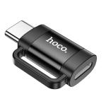Hoco Adapter USB-C to Lightning UA31E - Black