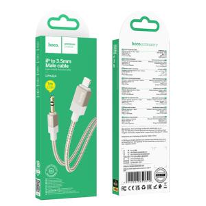 Hoco Audio Cable AUX to Lightning UPA32A - Gold