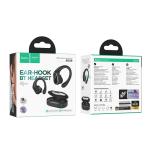 Hoco Comfortable Ear Hook Headset with Charging Case EQ29 - Black