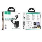 Hoco Comfortable Semi-in Ear Headset with Charging Case EQ33 - Black