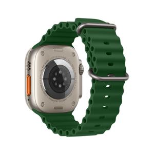 Hoco Double Silicone Strap for iWatch (38/40/41mm) WA12 - Alfalfa (Green)
