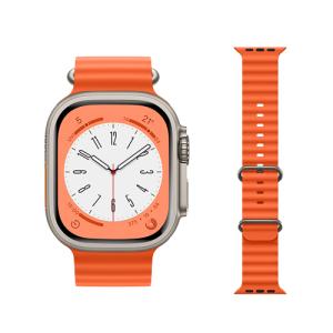 Hoco Double Silicone Strap for iWatch (38/40/41mm) WA12 - Orange