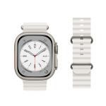 Hoco Double Silicone Strap for iWatch (38/40/41mm) WA12 - White