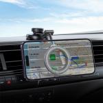 Hoco Folding Magnetic Car Holder H77 - Black