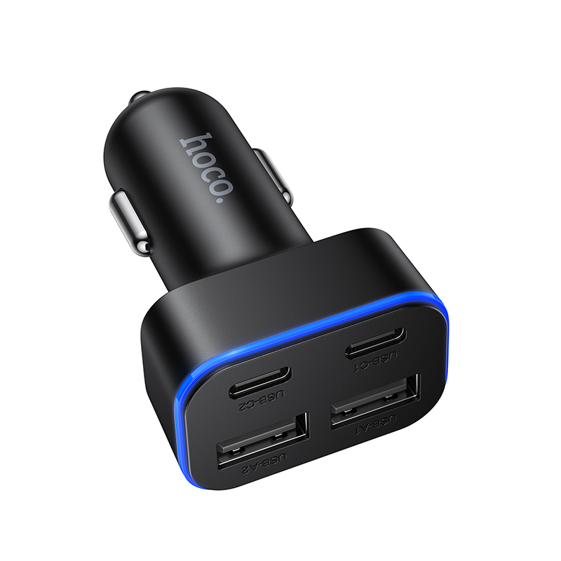 Hoco Four-Port Car Charger Z63