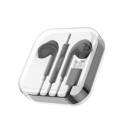 Hoco Lightning Earphones with Mic M111 Max - Black