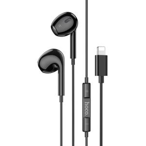 Hoco Lightning Earphones with Mic M111 Max - Black