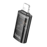 Hoco Lightning Male to USB-C Female OTG Adapter UA36A - Black