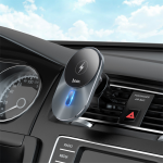 Hoco Magic Magnetic Wireless Fast Charger Car Holder for Air Outlet CA91 - Gray