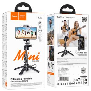 Hoco Magic Portable Mini Live Broadcast Stand K27 - Black