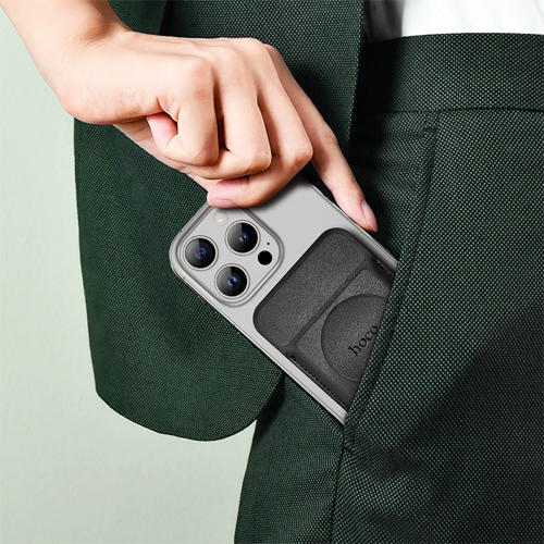 Hoco Magnetic Card Holder GT6 - Black