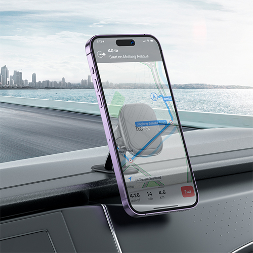Hoco Magnetic Phone Car Holder H30 - Black
