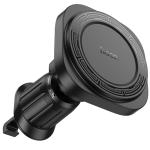 Hoco Magnetic Ring Air-Outlet Phone Car Holder H28 - Black