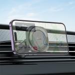 Hoco Magnetic Ring Air-Outlet Phone Car Holder H28 - Black