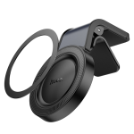 Hoco Magnetic Ring Air-Outlet Phone Car Holder H59 - Black