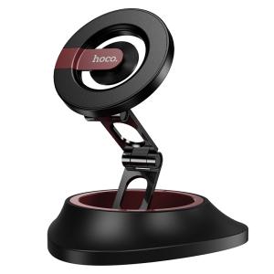 Hoco Magnetic Ring Phone Car Holder H90 - Black