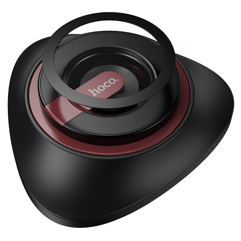 Hoco Magnetic Ring Phone Car Holder H90 - Black