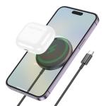 Hoco Magnetic Wireless Fast Charger CW52 - Black