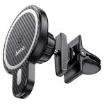 Hoco Magnetic Wireless Fast Charging Car Holder for Air Outlet CA85 - Black