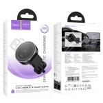 Hoco Magnetic Wireless Fast Charging Car Holder for Air Outlet HW35 - Black