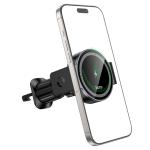 Hoco Magnetic Wireless Fast Charging Car Holder for Air Outlet HW35 - Black