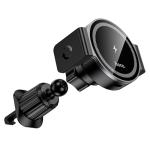 Hoco Magnetic Wireless Fast Charging Car Holder for Air Outlet HW35 - Black