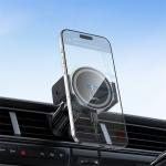 Hoco Magnetic Wireless Fast Charging Car Holder for Air Outlet HW35 - Black