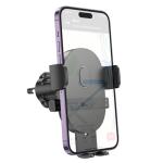 Hoco One-Button Air-Outlet Phone Car Holder H18 - Black