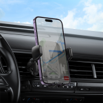 Hoco One Button Air-Outlet Phone Car Holder H64 - Black