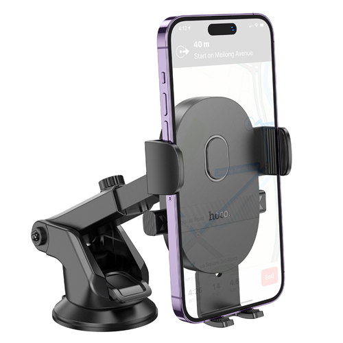 Hoco One-Button Phone Car Holder H19 - Black