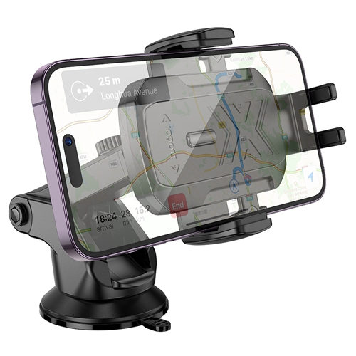 Hoco One Button Phone Car Holder H65 - Black