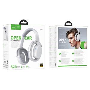 Hoco Open Ear Wireless Bluetooth Headphones W67 - Gray