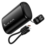 Hoco PD20W Power Bank 10000mAh with Lightning Cable Q50 - Black