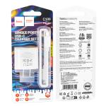 Hoco PD20W Single-Port Charger with USB-C to USB-C Cable Set C109 - White