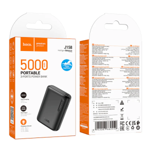 Hoco Power Bank 5000mAh J158 - Black