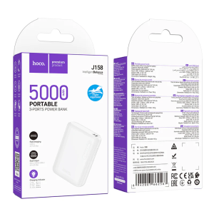 Hoco Power Bank 5000mAh J158 - White