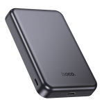 Hoco Power Bank 5000mAh with Magnetic Wireless Fast Charging J160 - Metal Gray