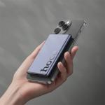 Hoco Power Bank 5000mAh with Magnetic Wireless Fast Charging Q32 - Metal Gray