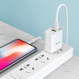 Hoco Quick Charger with Type-C Cable to Lightning C80 Rapido