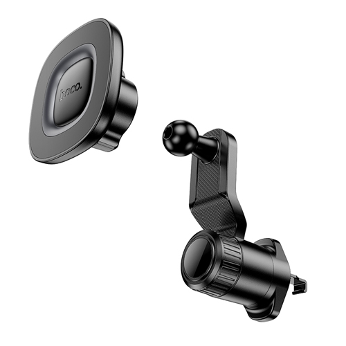 Hoco Ring Magnetic Car Holder for Air-Outlet H74 - Black