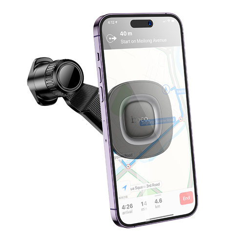 Hoco Ring Magnetic Car Holder for Air-Outlet H74 - Black