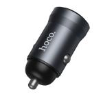 Hoco Single Port PD30W Car Charger Z62A - Metal Gray