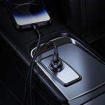 Hoco Single Port PD30W Car Charger Z62A - Metal Gray