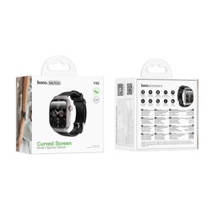 Hoco Smart Sport Watch Y33 (Call Version) - Black